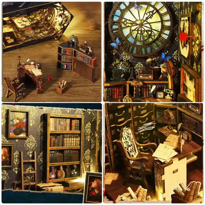 Detective Agency Book Nook Kit