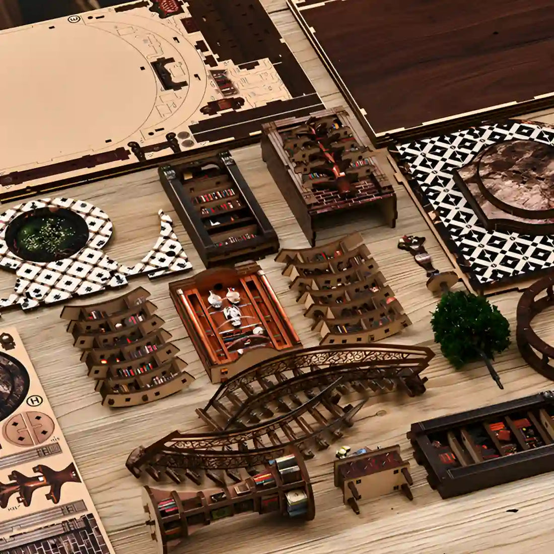 The Elder Oak book nook kit β detail view 3