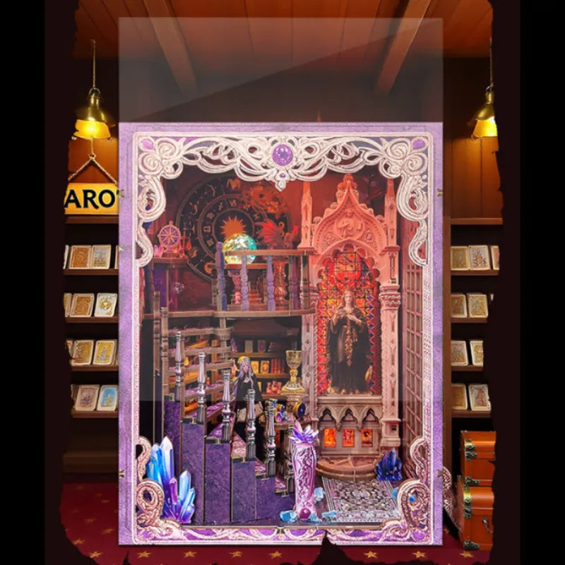Tarot Divination Association book nook kit – detail view 3