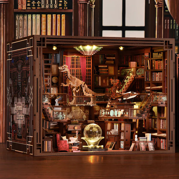 Beyond Library Max book nook kit β DIY large miniature private library