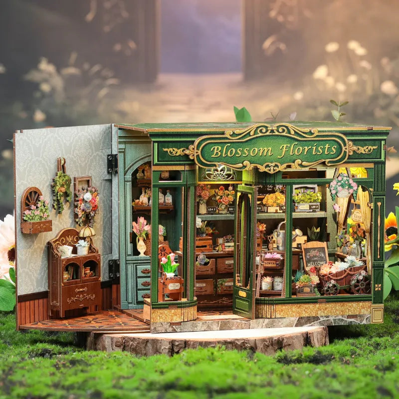Casas en miniatura - Floristería Blossom