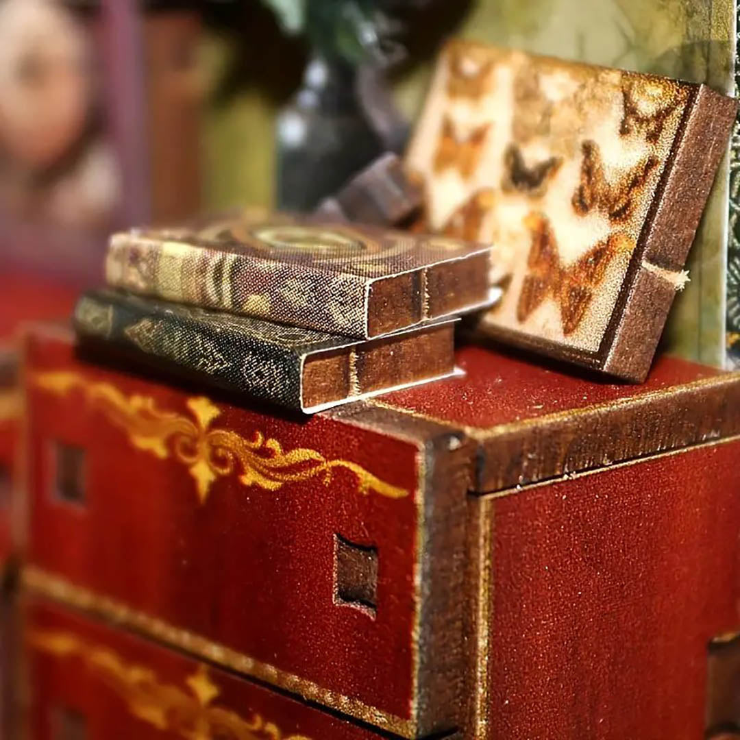 Book Nook - Sala de Colección de Mariposas