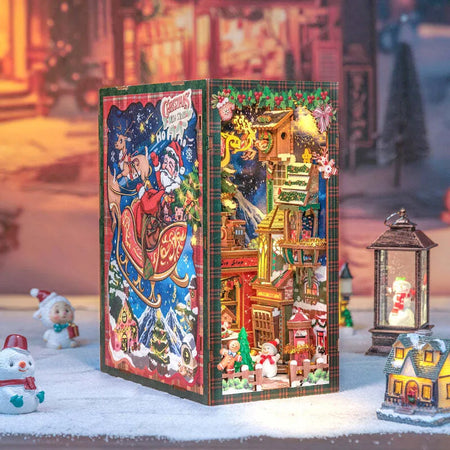 Book Nook - Christmas Wish Store | Christmas Diorama
