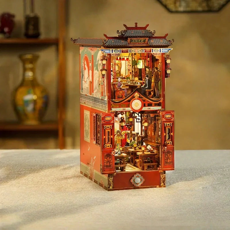 Xinyue Hotel book nook kit – DIY saga scene