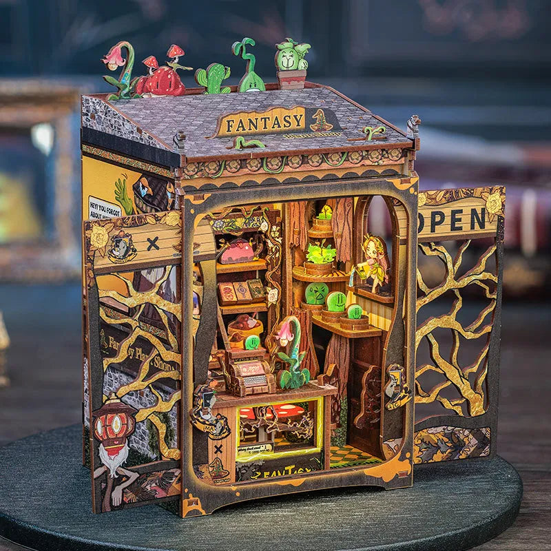 Book Nook - Fantasy Plant Shop