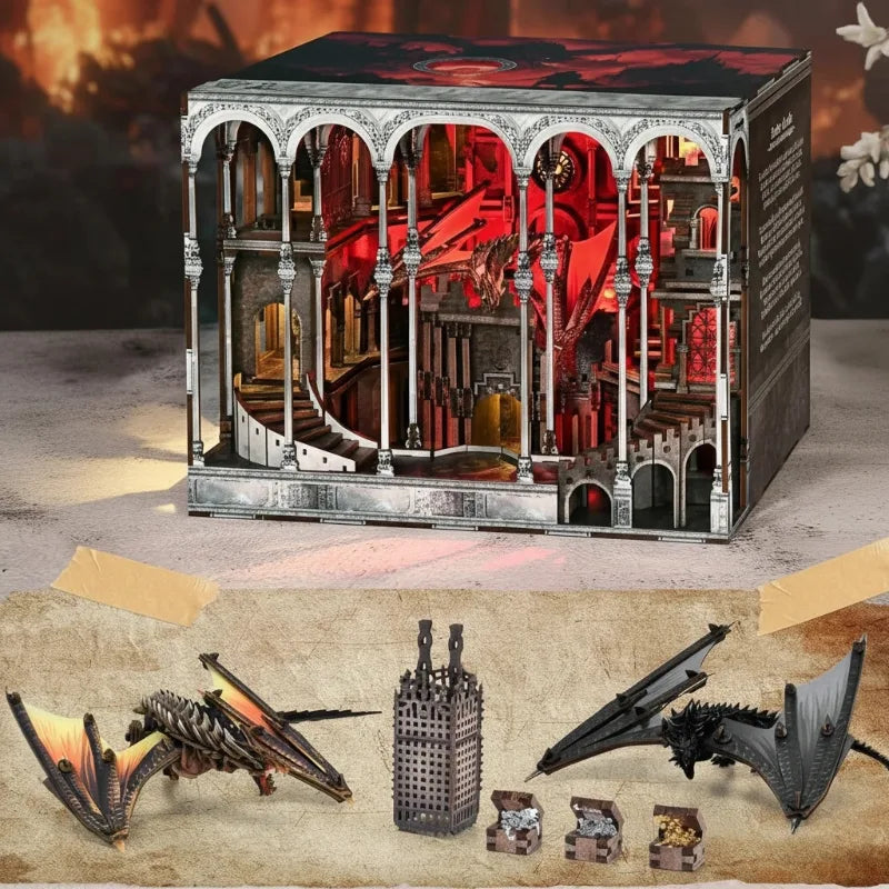Ember Castle book nook kit – detail view 6