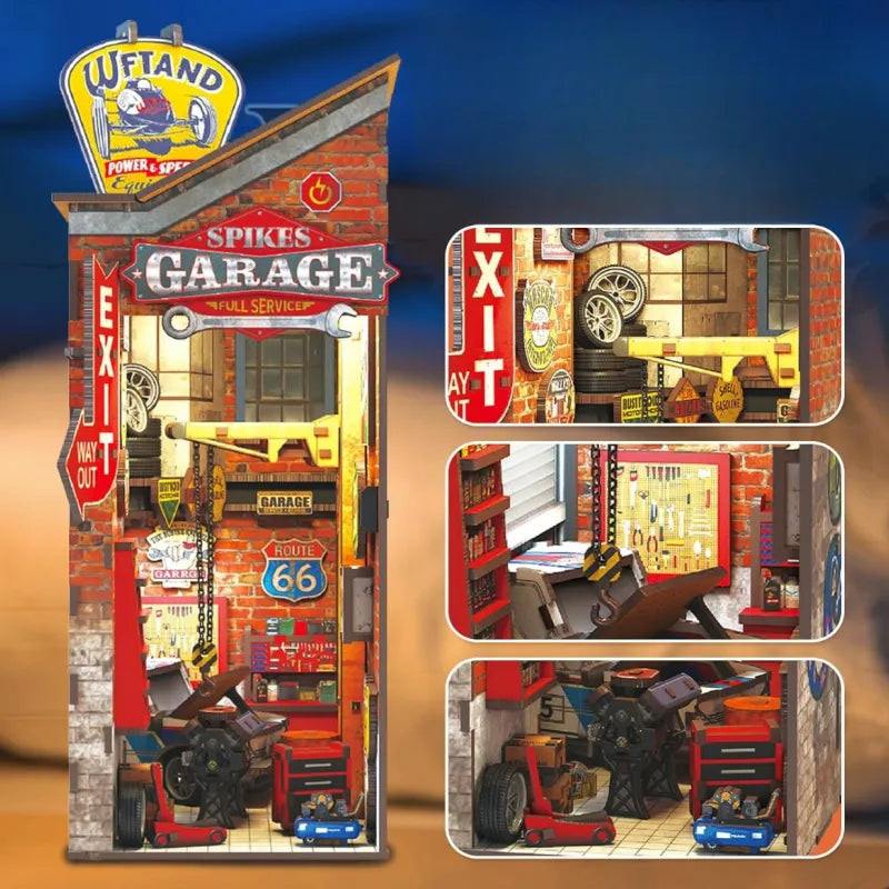 Garage book nook kit – detail view 3
