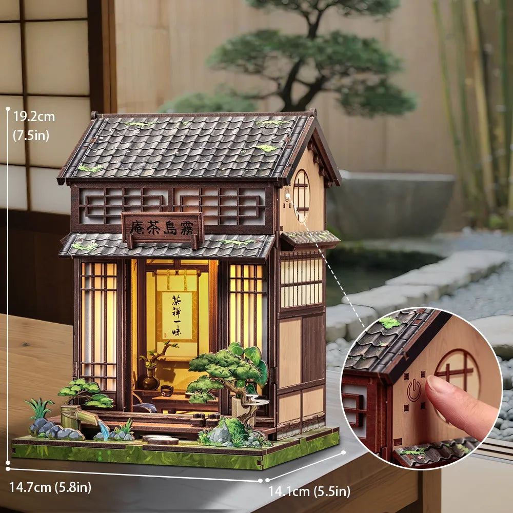 Kirishima Cha-an book nook kit – detail view 6