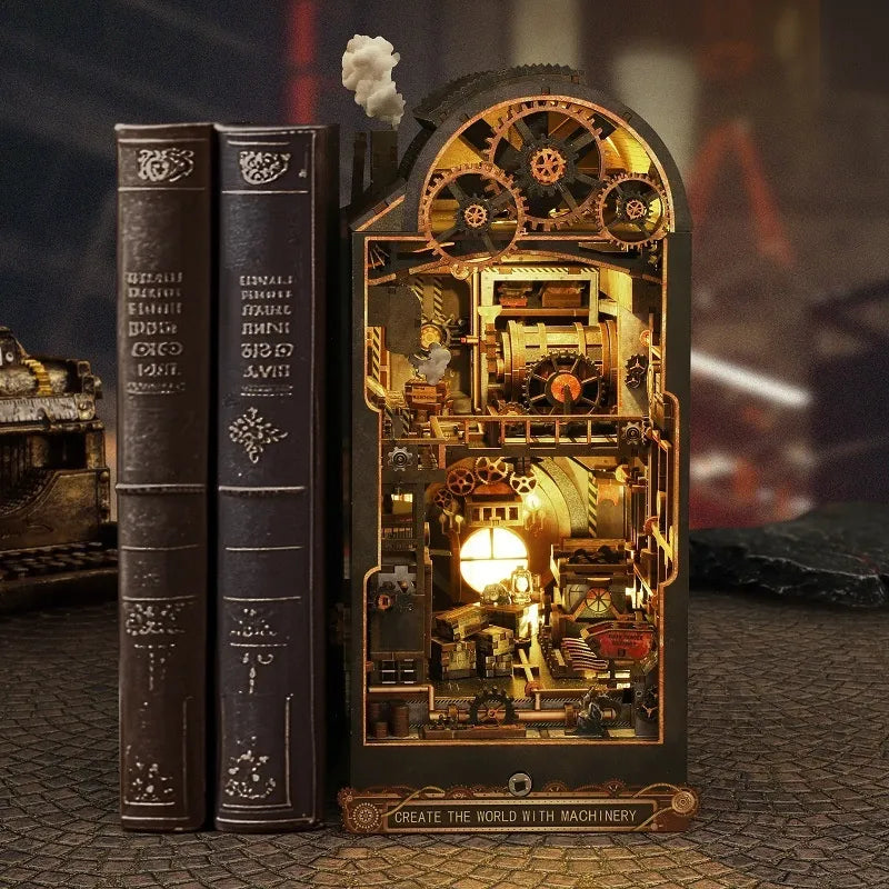 Mechanical Rhythm book nook kit – detail view 4