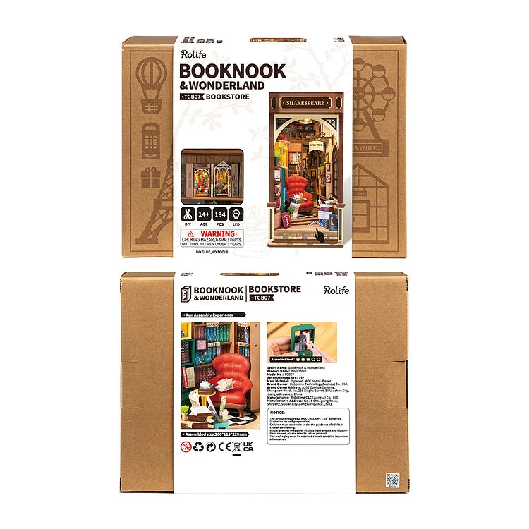 DIY Book Nook - Shakespeare | TGB07