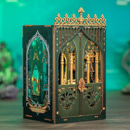 The Darkness Herbarium book nook kit β DIY gothic greenhouse