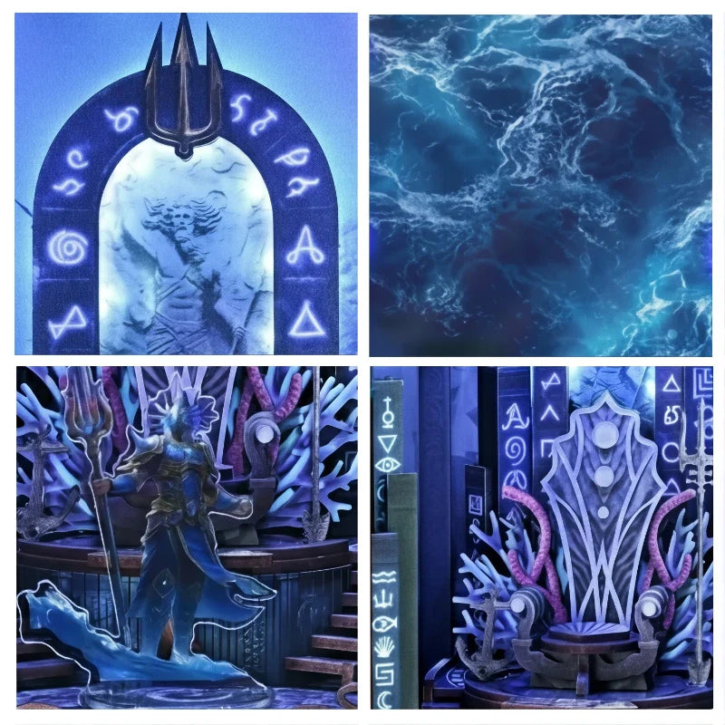 Book Nook - Throne of Aqua