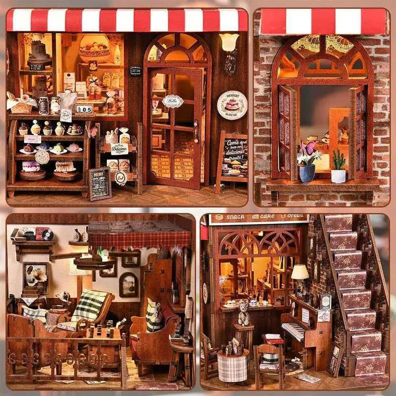 Kit de Casa en miniatura - Corner Dessert House