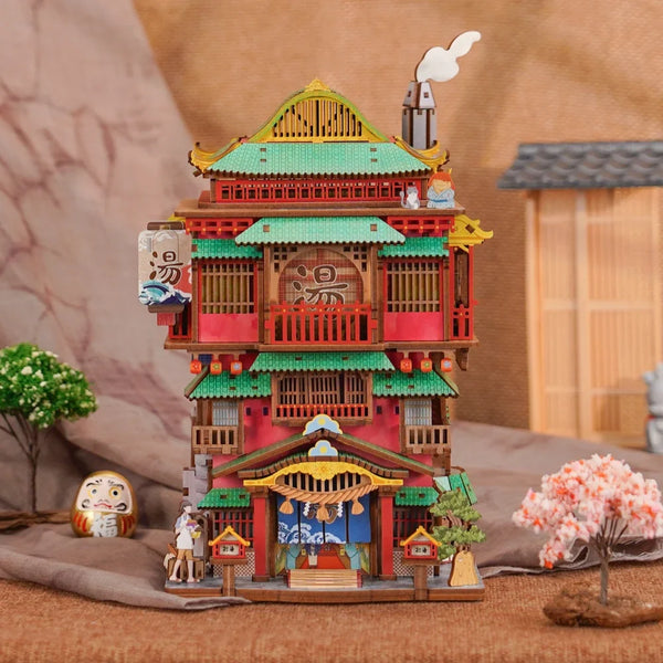 Miniature House Kit - Onsen Saga