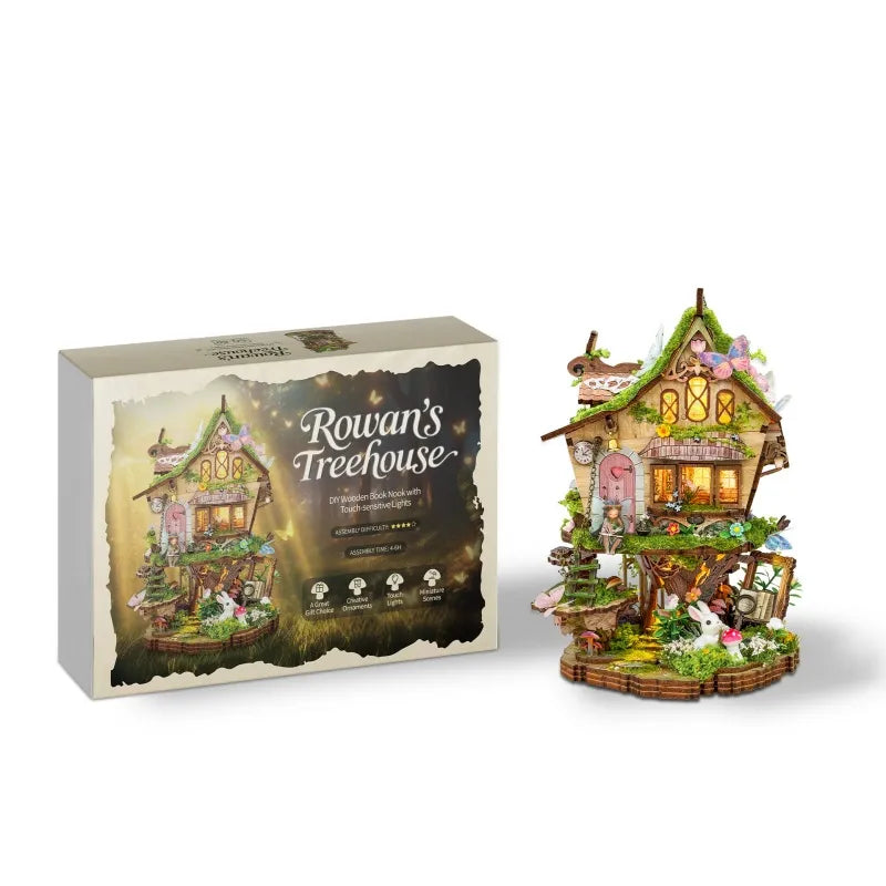 Miniature House Kit - Rowan's Treehouse