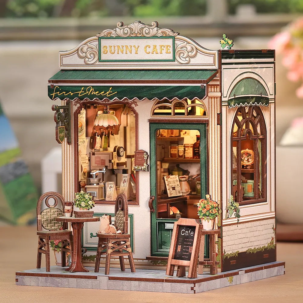 Sunny Cafe miniature house kit β detail view 5