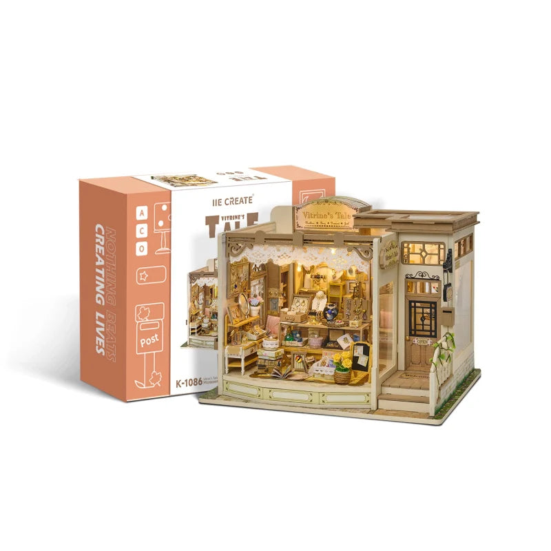 Miniature House Kit - Vitrine's Tale | The Magical Jeweler