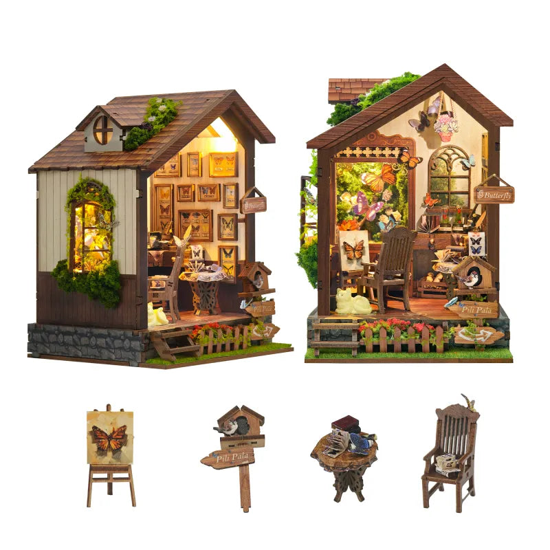 Miniature House - Butterfly House