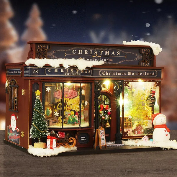 Miniature House - Christmas Wonderland