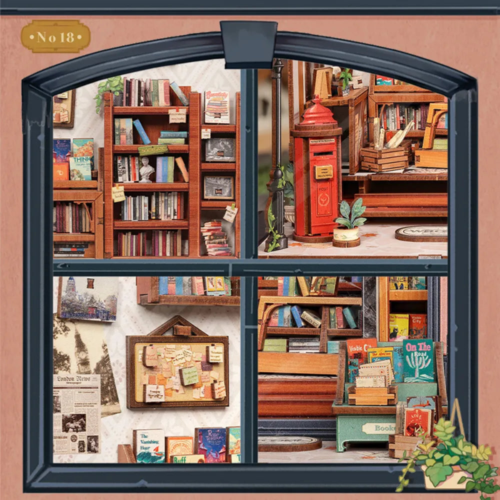 Kit de casa en miniatura - Jack's Bookery