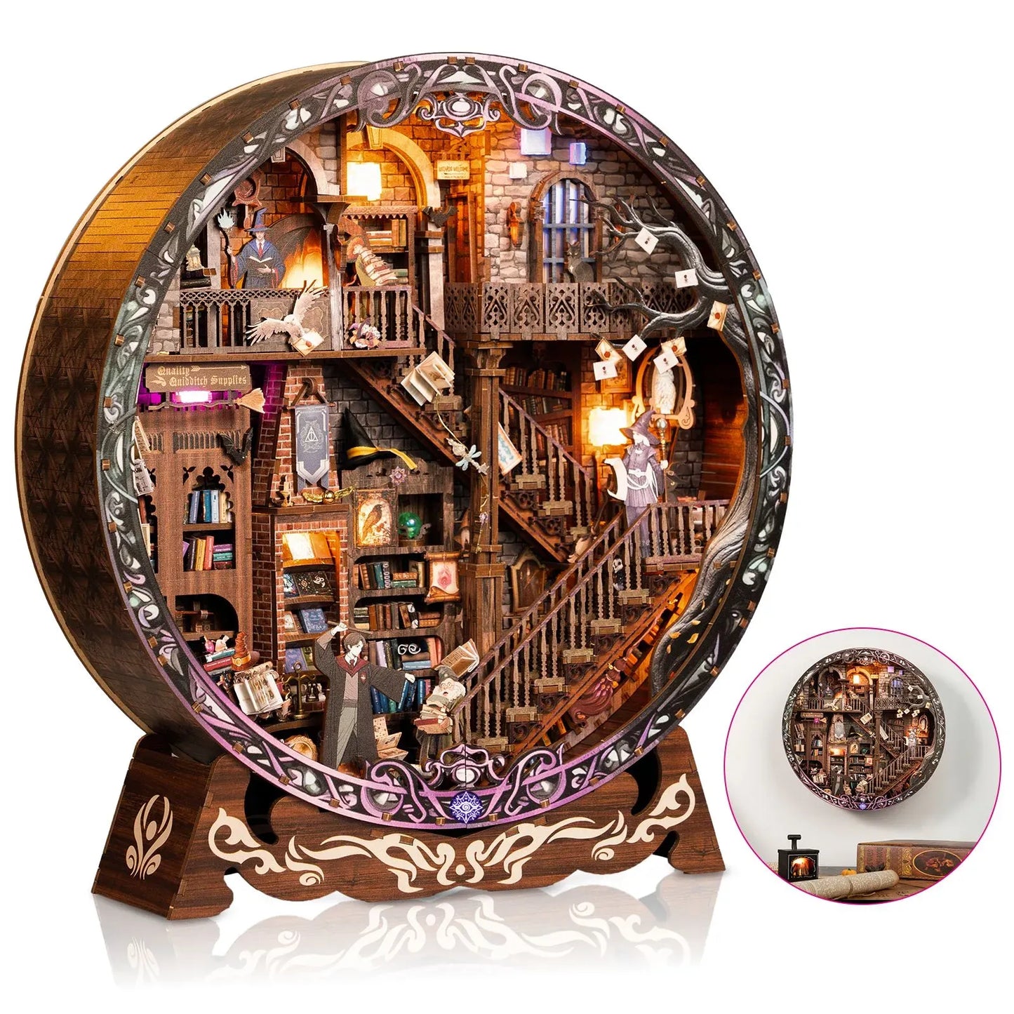 3D Picture Frame - Magic Library