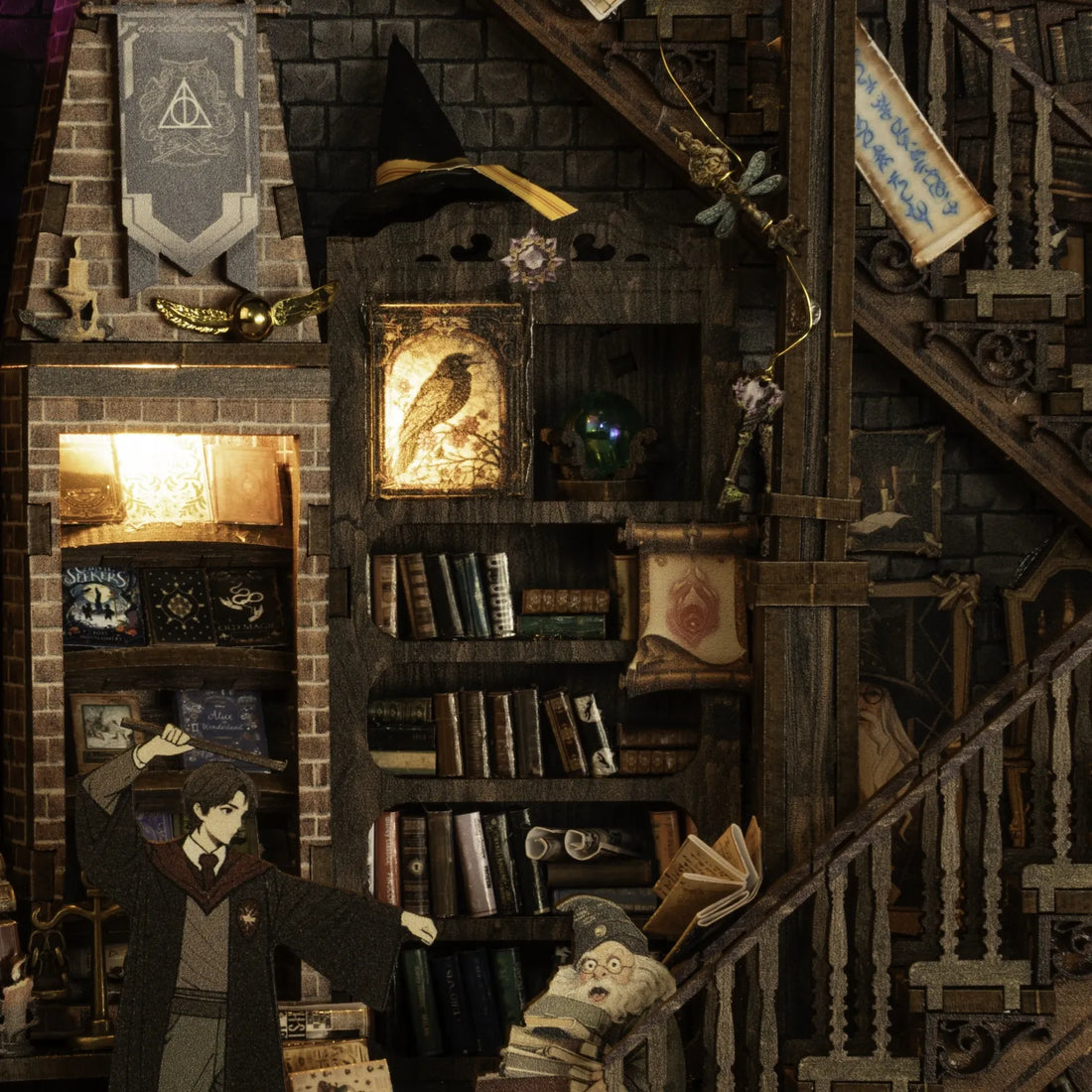 Magic Library 3D picture frame β detail view 4
