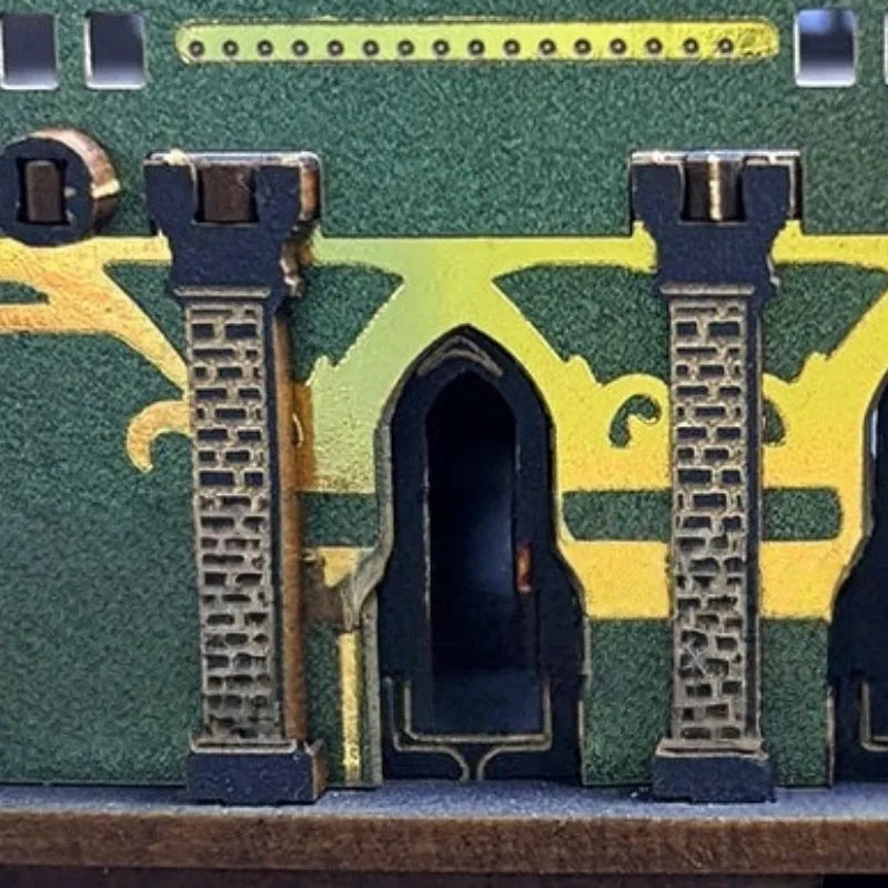 3D Wooden Puzzle - Whale Ark Of The Universe