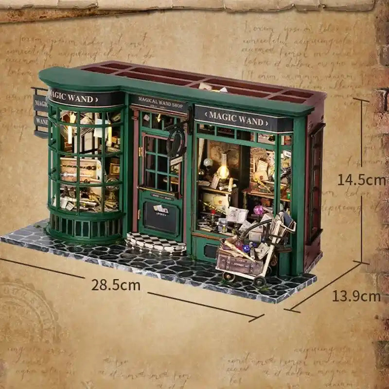 Miniature House - Magic Wand Shop
