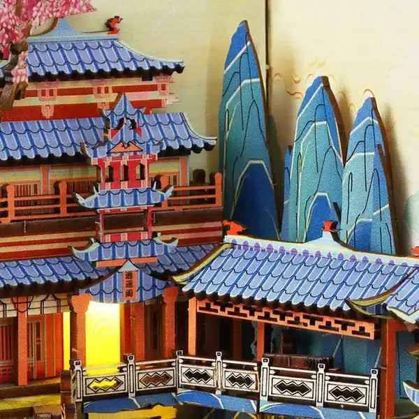 Penglai Wonderland Book Nook Kit – DIY Chinese Fairy Island