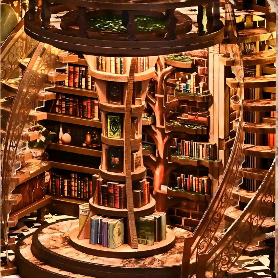 The Elder Oak | DIY Book Nook Kit
