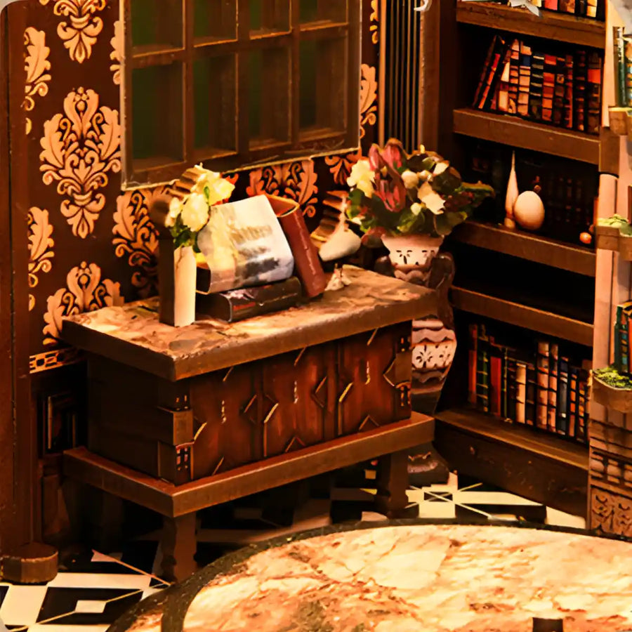 A Miniature Library Around a Great Tree