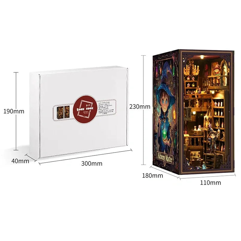 Alchemy Master Book Nook Kit – DIY Alchemist's Laboratory