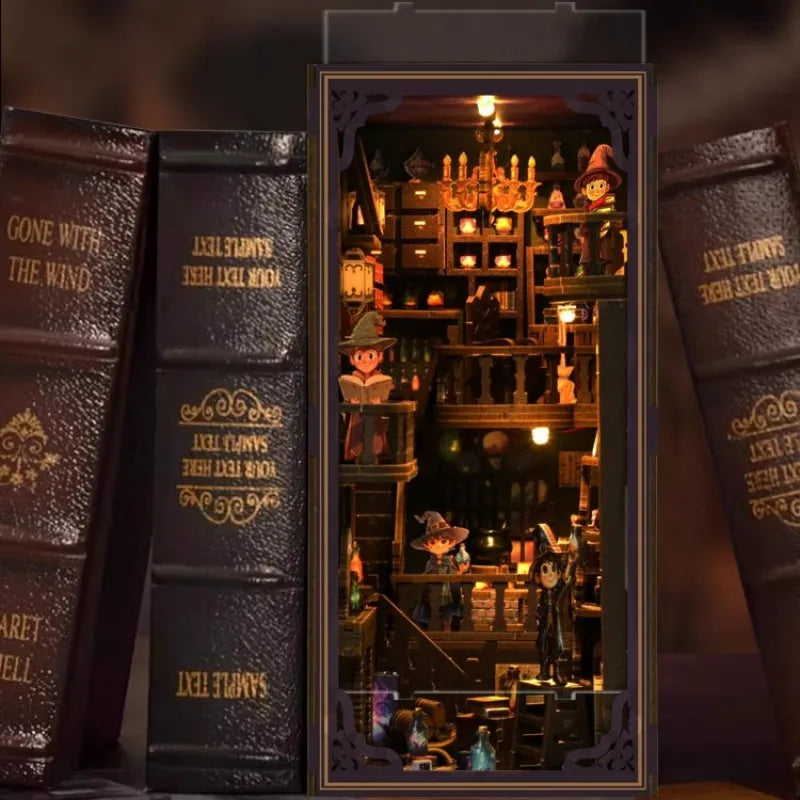 Alchemy Master book nook kit – detail view 3