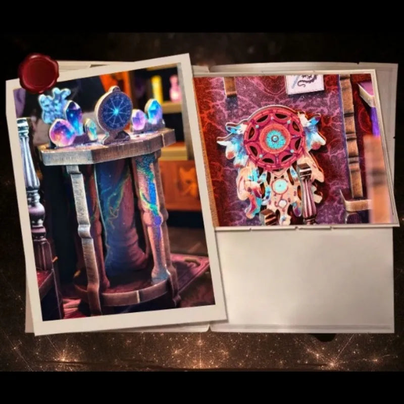 Tarot Divination Association book nook kit – detail view 5