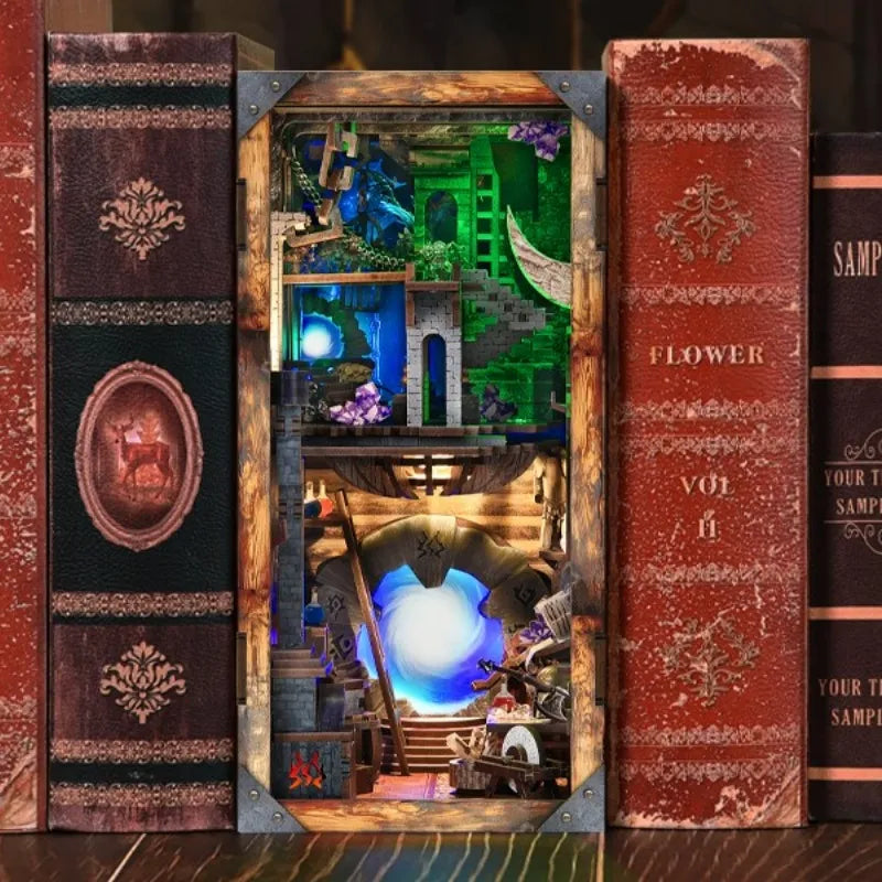 Book Nook - Hoja y Magia
