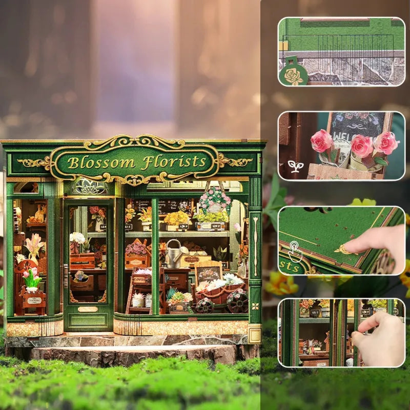 Casas en miniatura - Floristería Blossom