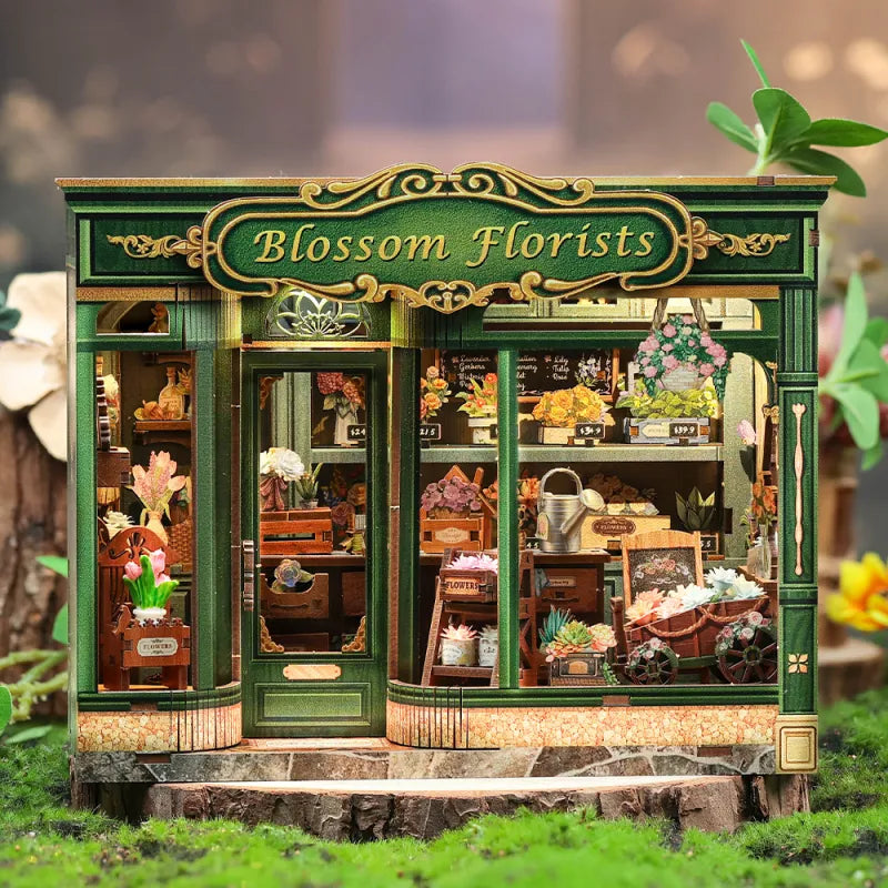 Casas en miniatura - Floristería Blossom