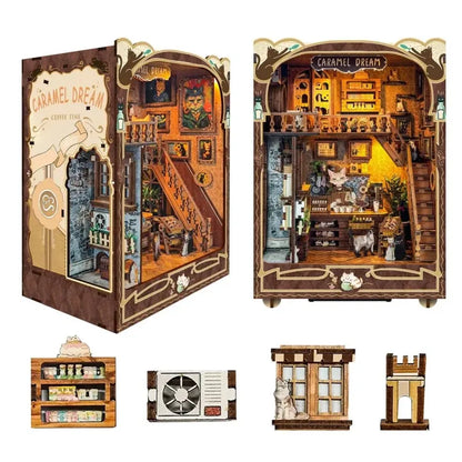 Book Nook - Caramel Dreams Cat Café