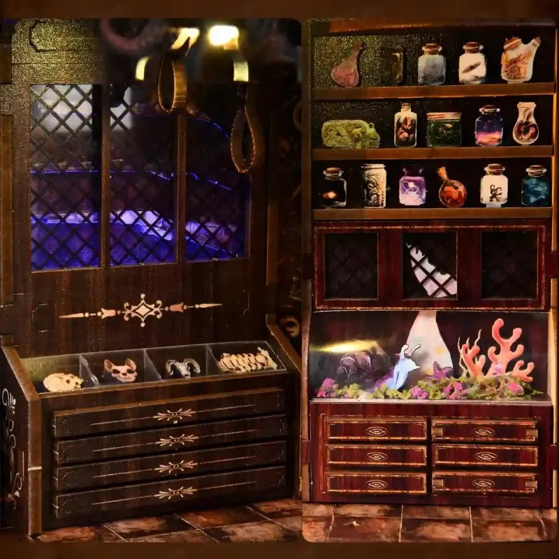 Book Nook - Cámara de Bestias Exóticas