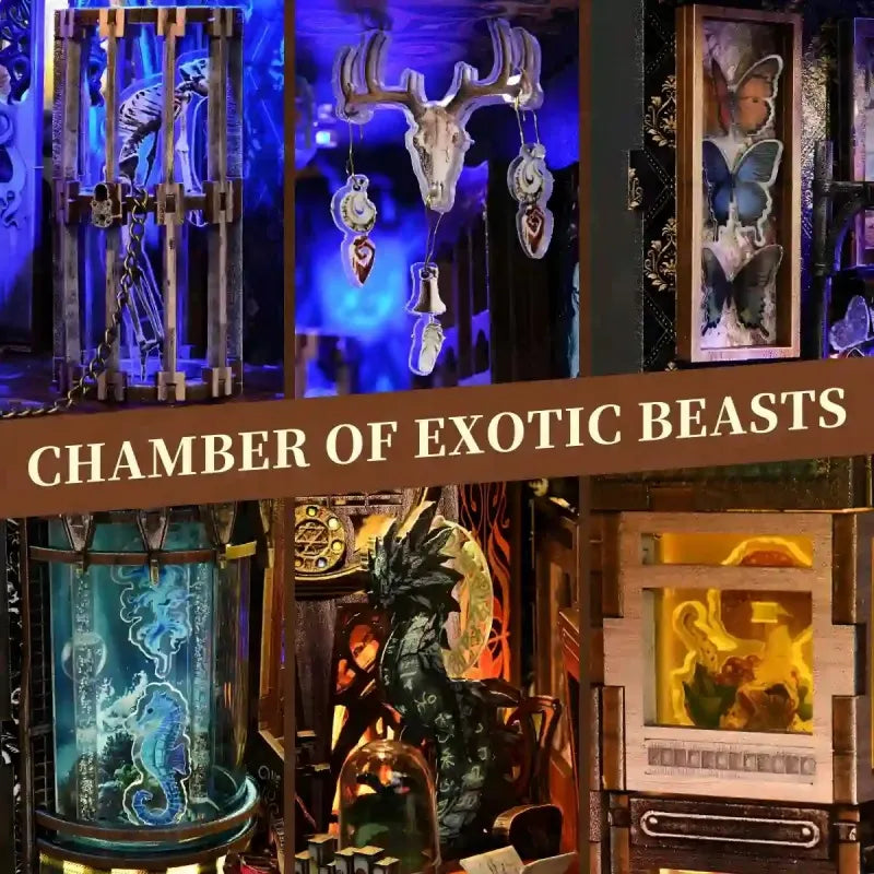 Book Nook - Cámara de Bestias Exóticas