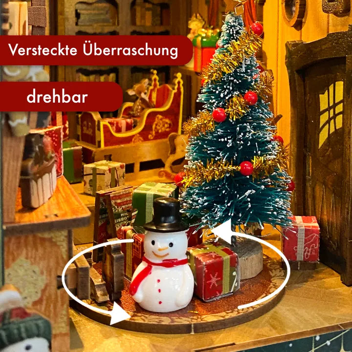 Book Nook - Christmas Jingle Cabin