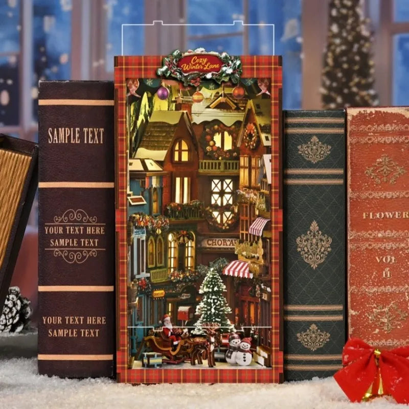 Book Nook - Christmas Street Corner