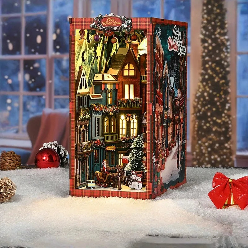 Book Nook - Christmas Street Corner