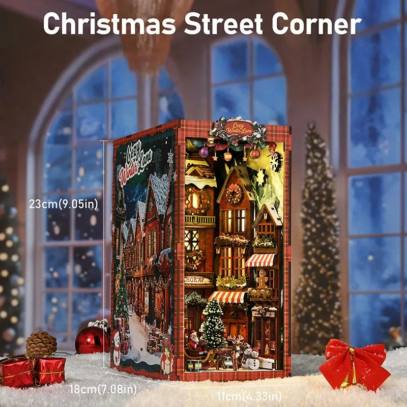 Book Nook - Christmas Street Corner