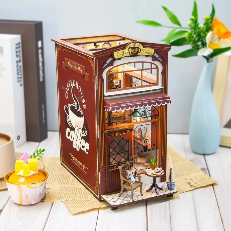 DIY Book Nook - Coffee House