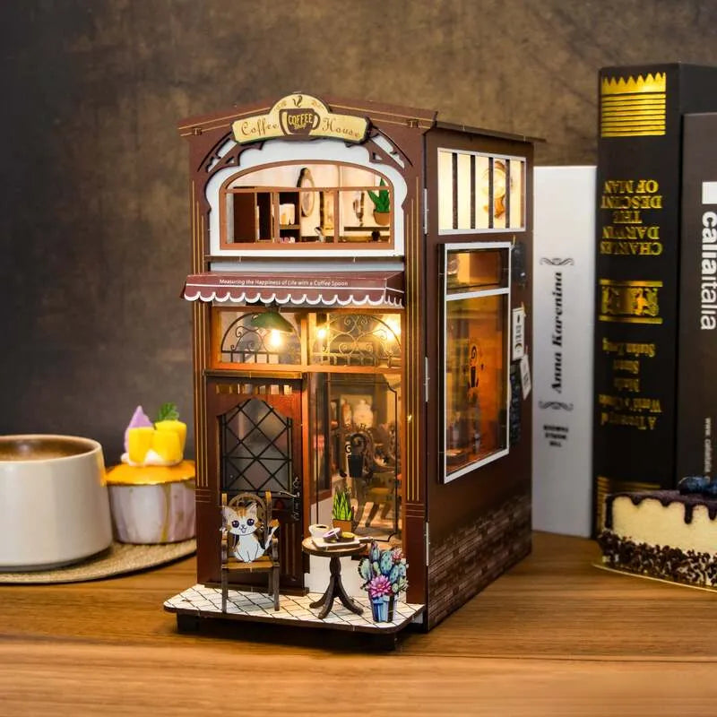 DIY Book Nook - Coffee House