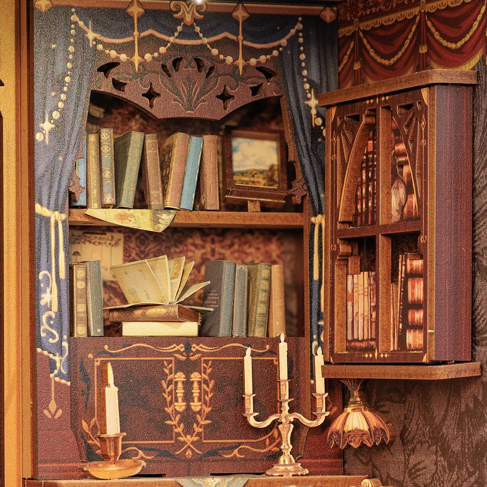 Book Nook - Estudio del Conde Gato