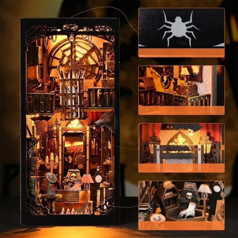 Dark Family book nook kit – detail view 5
