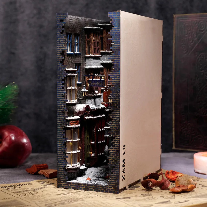 Diagon Alley book nook kit – detail view 5