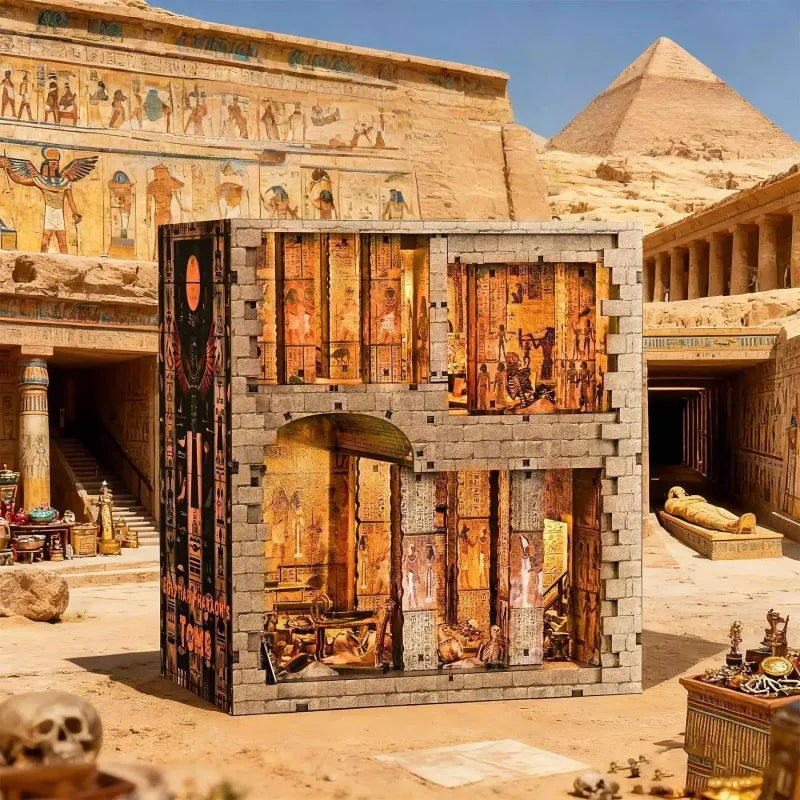 Egyptian Pharaoh's Tomb book nook kit – detail view 5